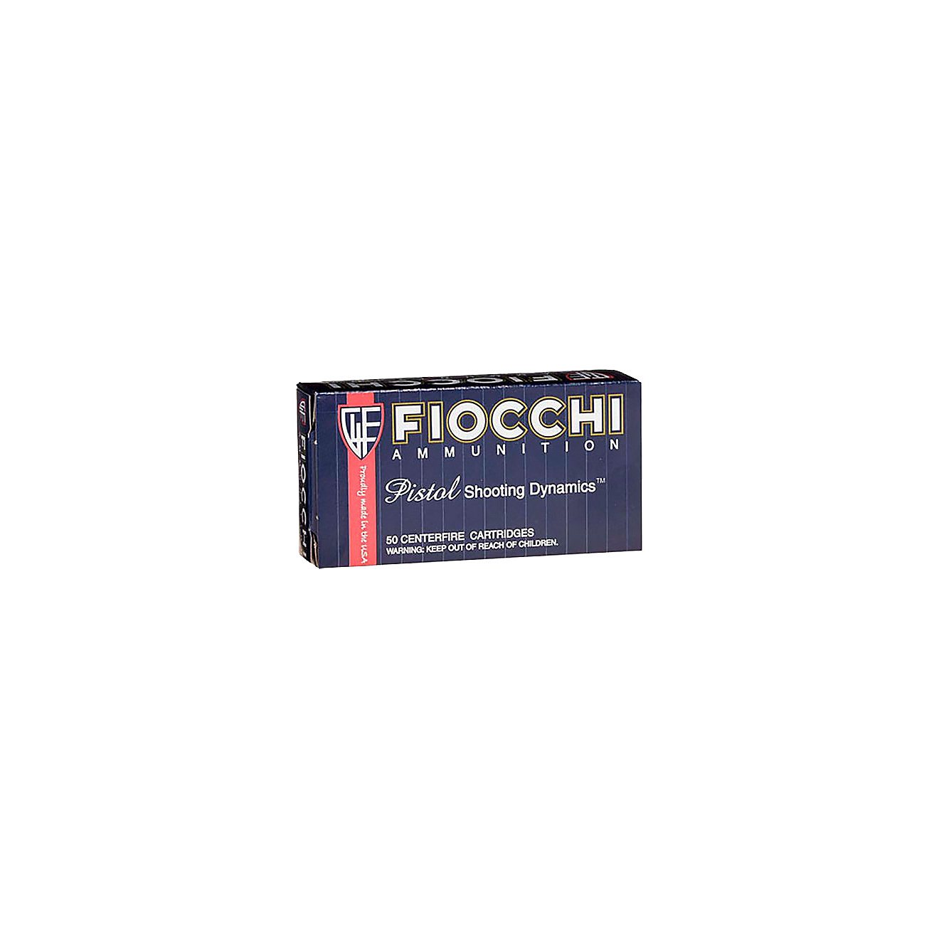 Fiocchi Pistol Shooting Dynamics 9mm 124-Grain Centerfire Handgun Ammunition                                                     - view number 1