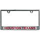 Stockdale Houston Texans Metal License Plate Frame                                                                               - view number 1 image