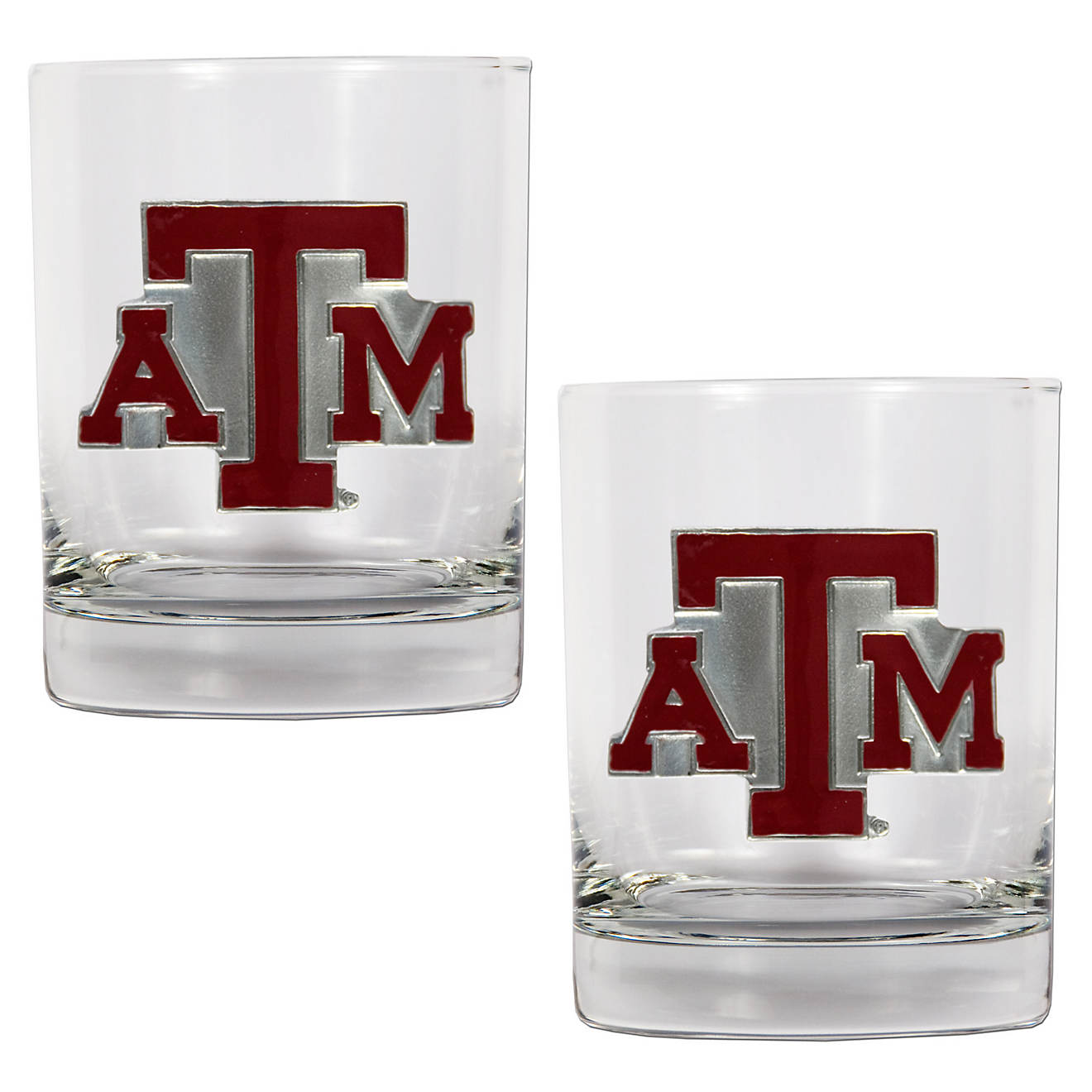 Great American Products Texas A&M University 14 oz. Rocks Glasses 2-Pack                                                         - view number 1