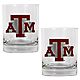 Great American Products Texas A&M University 14 oz. Rocks Glasses 2-Pack                                                         - view number 1 image