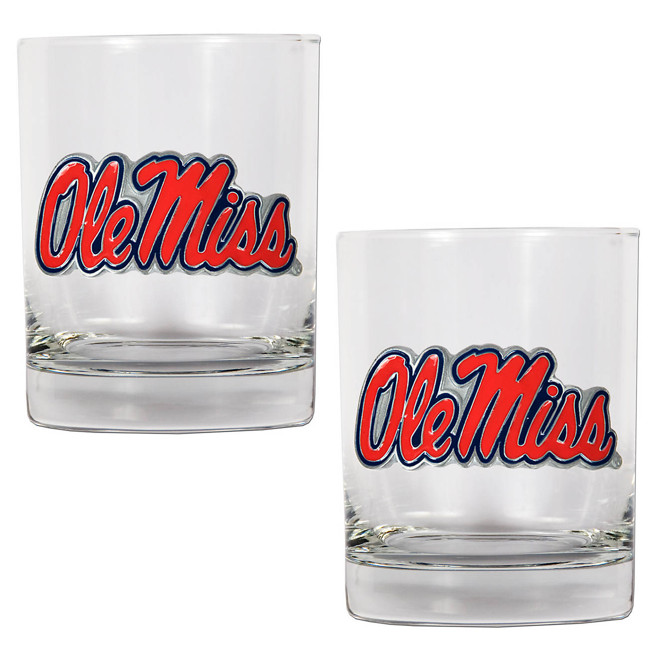Great American Products University of Mississippi 14 oz. Rocks Glasses 2-Pack                                                    - view number 1