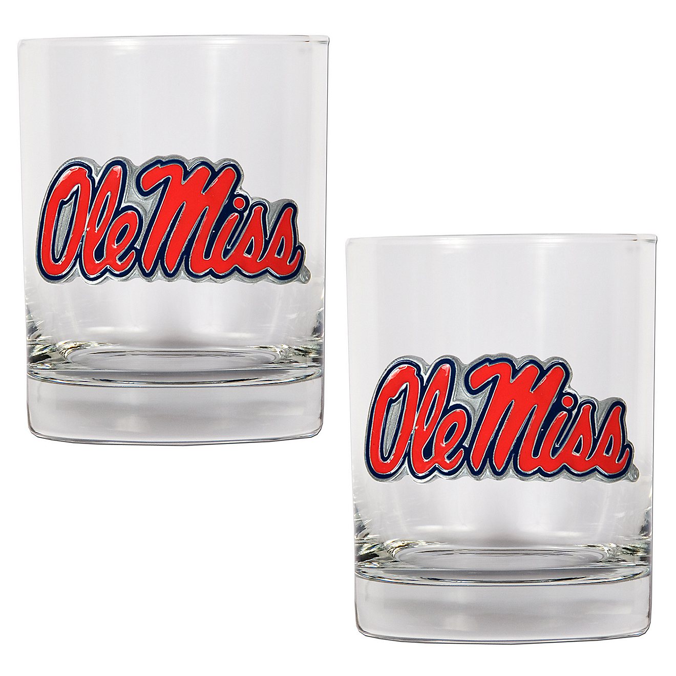 Great American Products University of Mississippi 14 oz. Rocks Glasses 2-Pack                                                    - view number 1