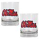 Great American Products University of Mississippi 14 oz. Rocks Glasses 2-Pack                                                    - view number 1 image