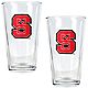 Great American Products North Carolina State University 16 oz. Pint Glasses 2-Pack                                               - view number 1 image