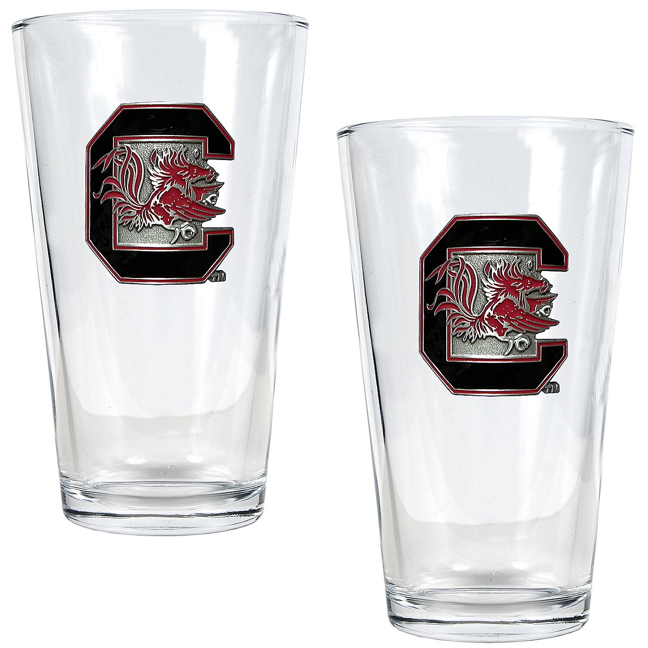 Great American Products University of South Carolina 16 oz. Pint Glasses 2-Pack                                                  - view number 1