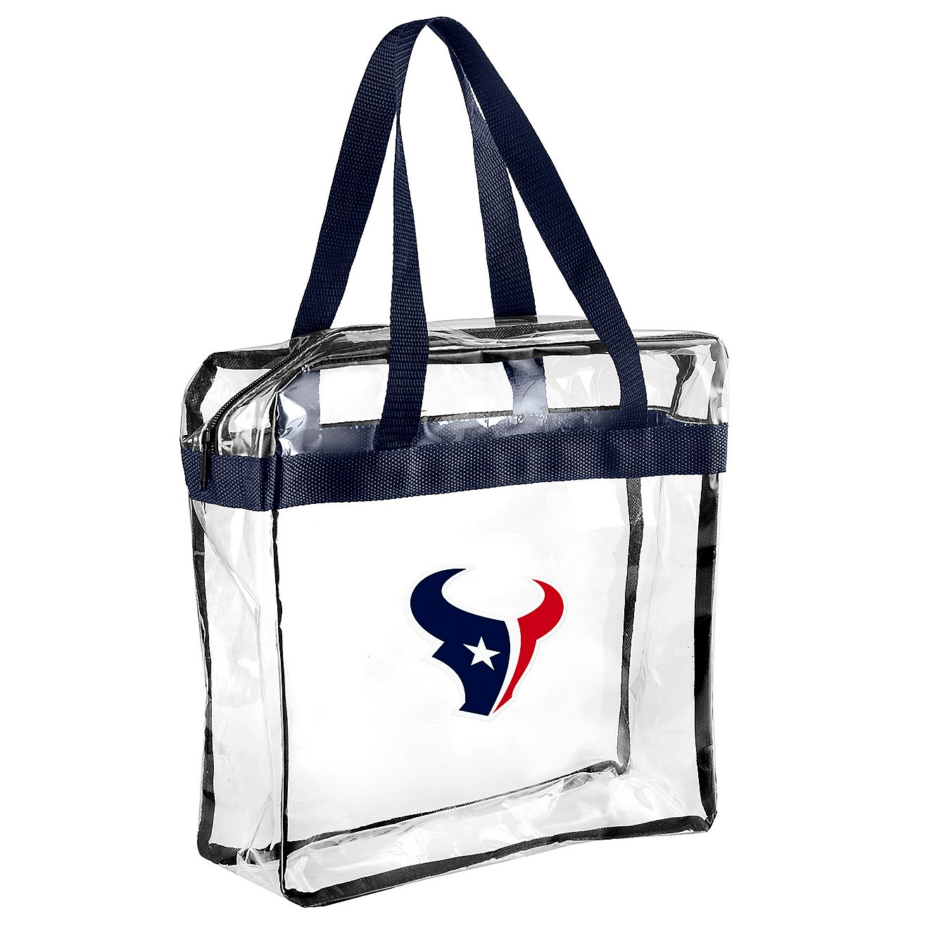 Team Beans Houston Texans Clear Messenger Bag                                                                                    - view number 1