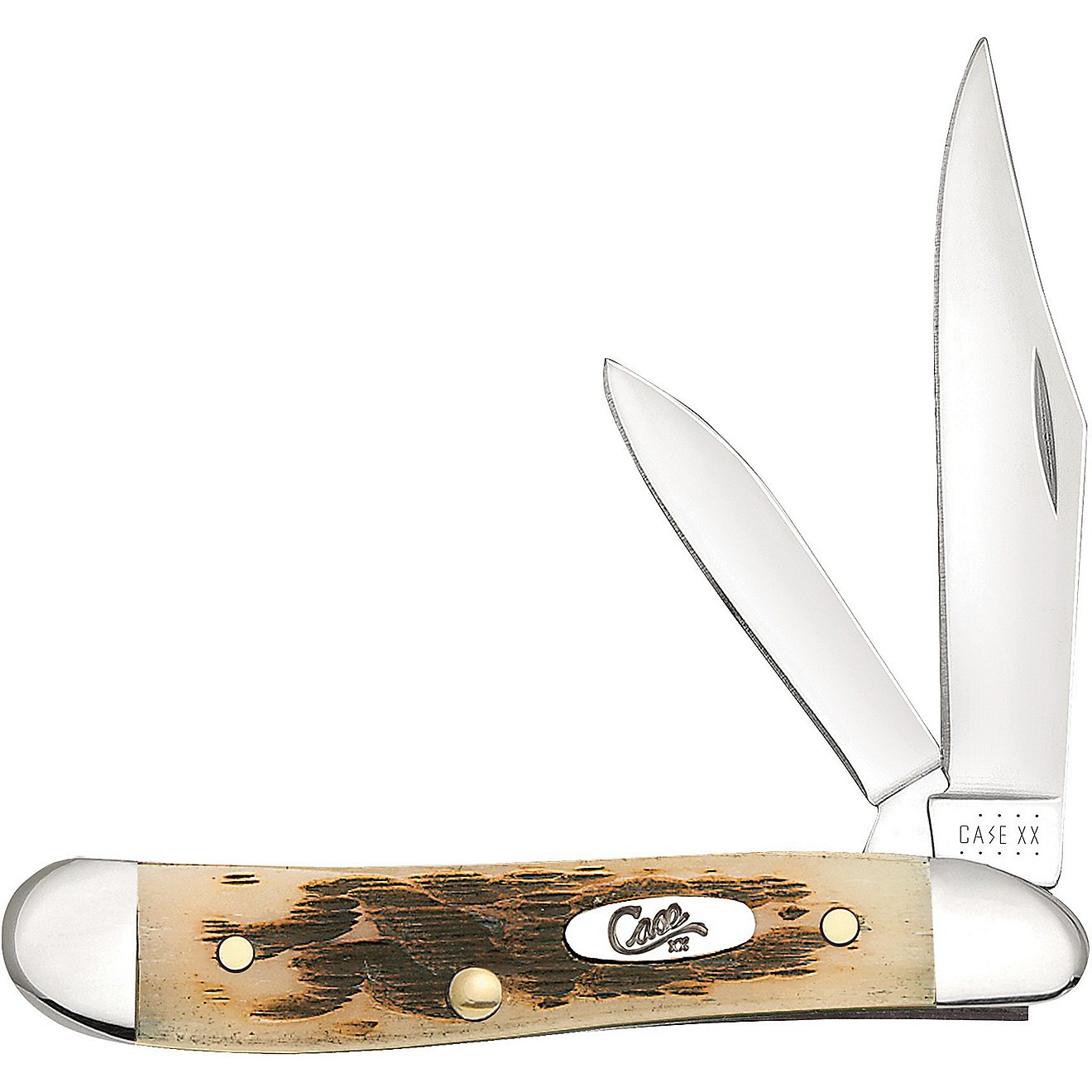 Case® Cutlery 6220 Stainless-Steel Peanut Folding Knife                                                                         - view number 1