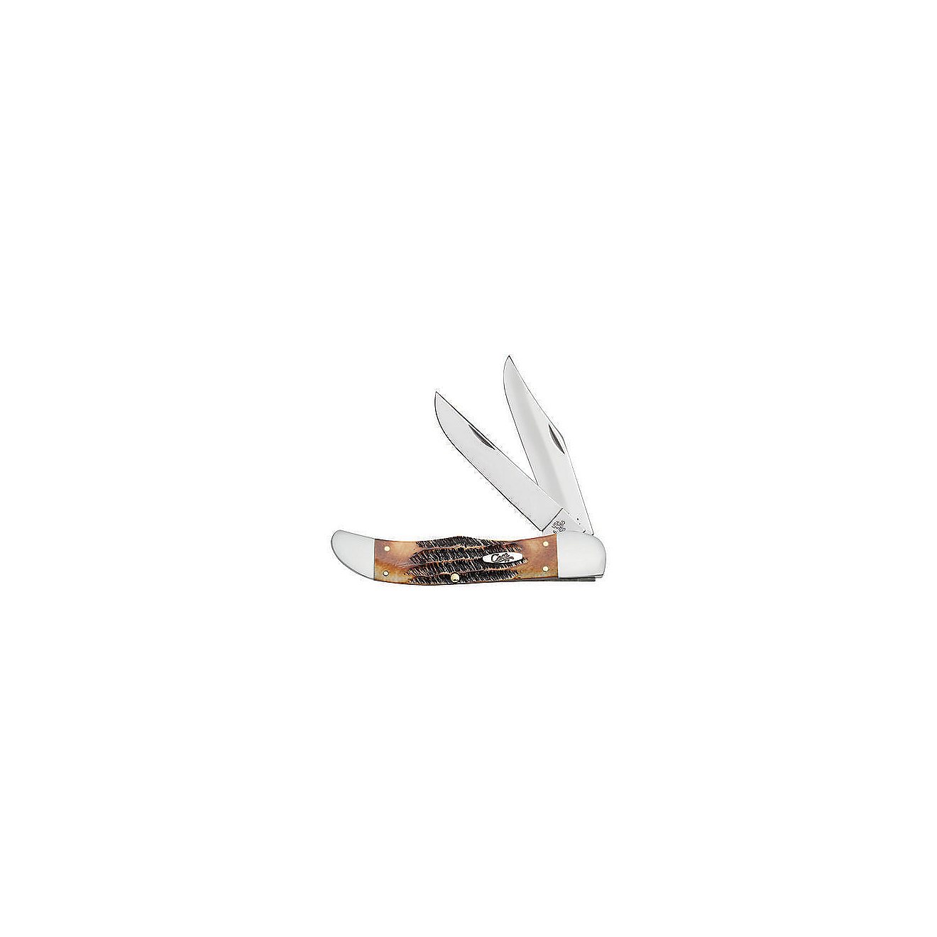 Case® Cutlery 6.5 Bone Stag Folding Hunter Knife                                                                                - view number 1