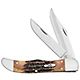 Case® Cutlery 6.5 Bone Stag Folding Hunter Knife                                                                                - view number 1 image