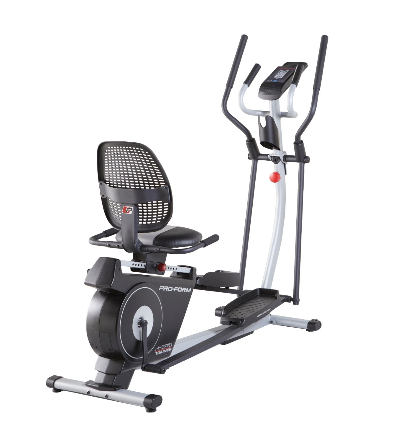 2 in 1 magnetic elliptical upright bike