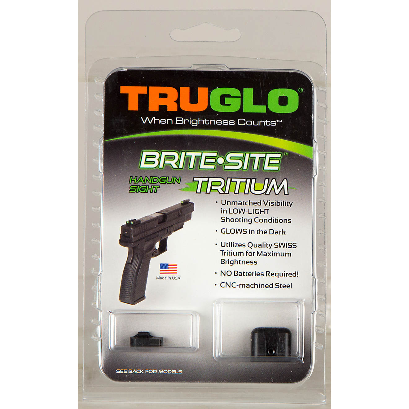 Truglo Brite-Site Tritium Pistol Night Sights                                                                                    - view number 1