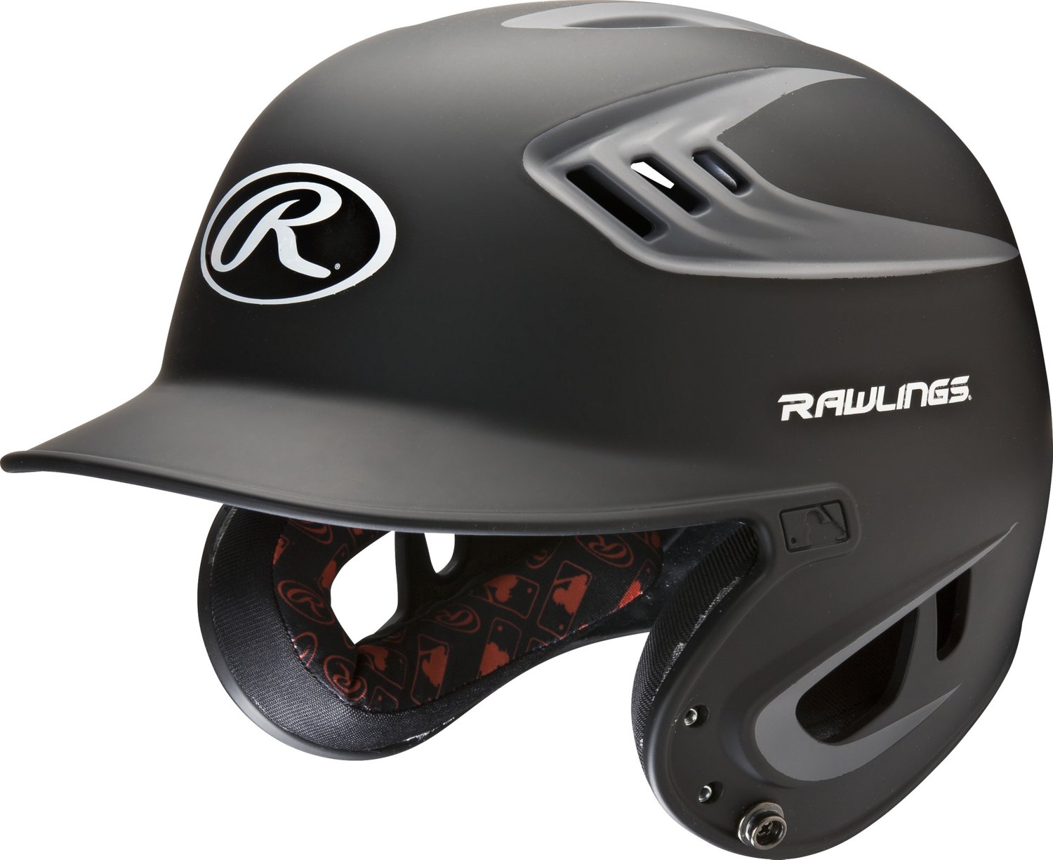 Rawlings Adults' R16 2Tone Matte Batting Helmet Academy