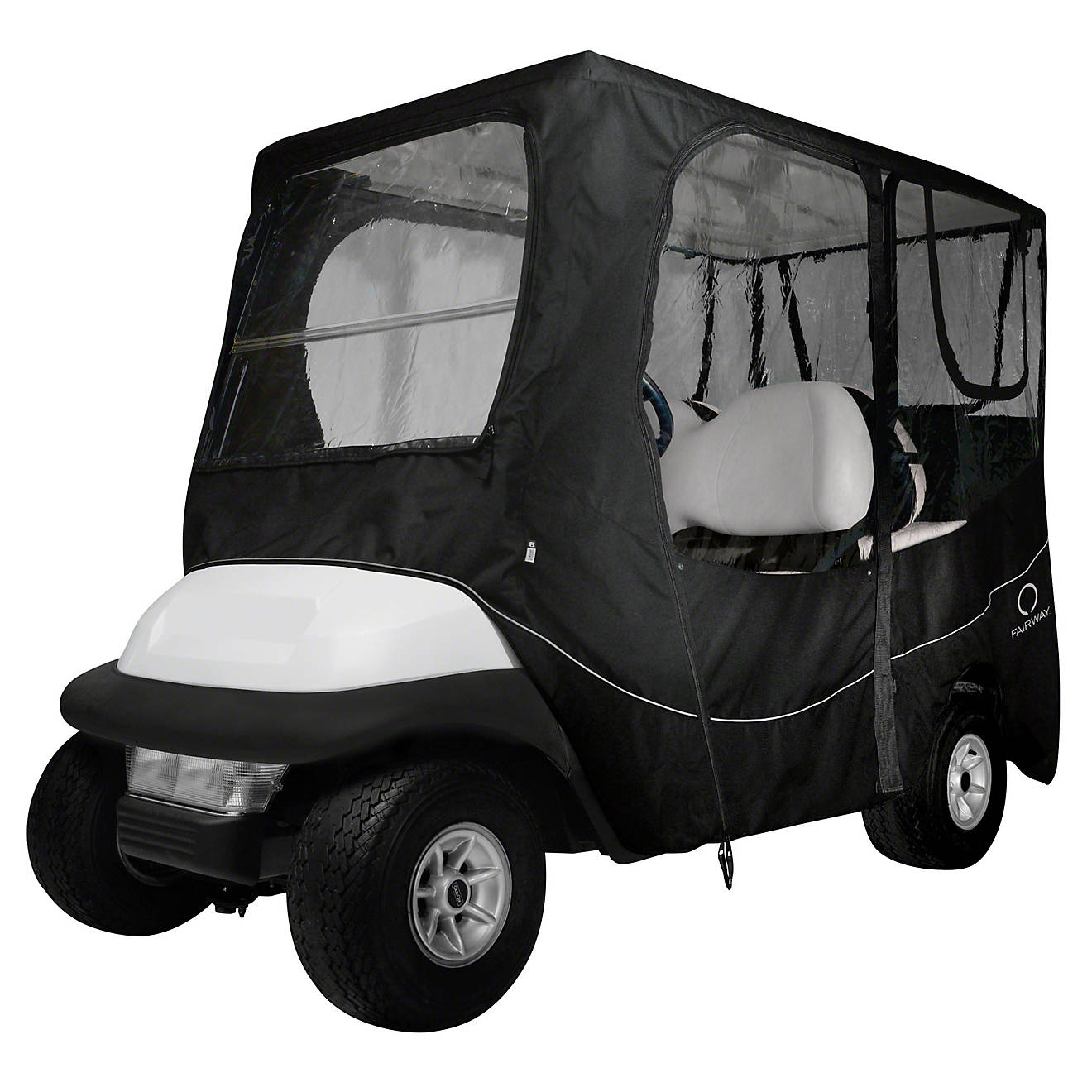 Classic Accessories Deluxe Long Roof Golf Cart Enclosure                                                                         - view number 1
