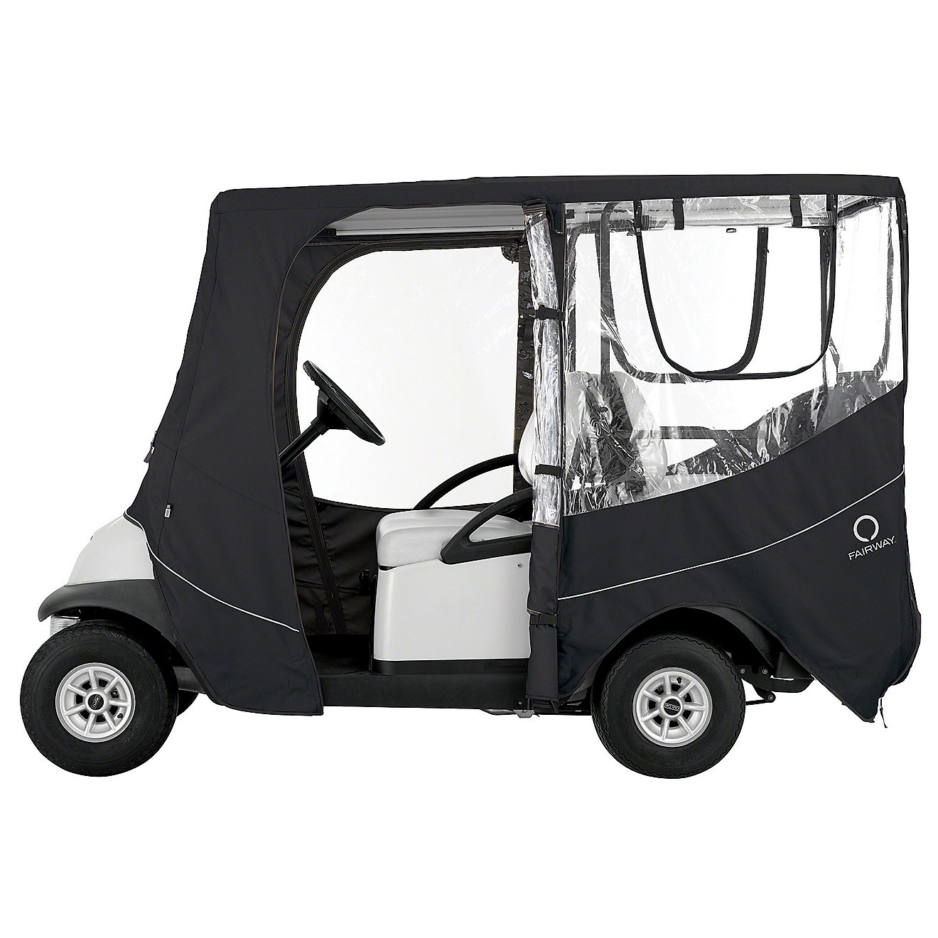 Classic Accessories Deluxe Long Roof Golf Cart Enclosure                                                                         - view number 2