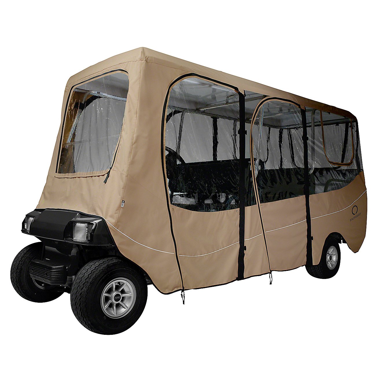 Classic Accessories Deluxe Extra-Long Roof Golf Cart Enclosure                                                                   - view number 1