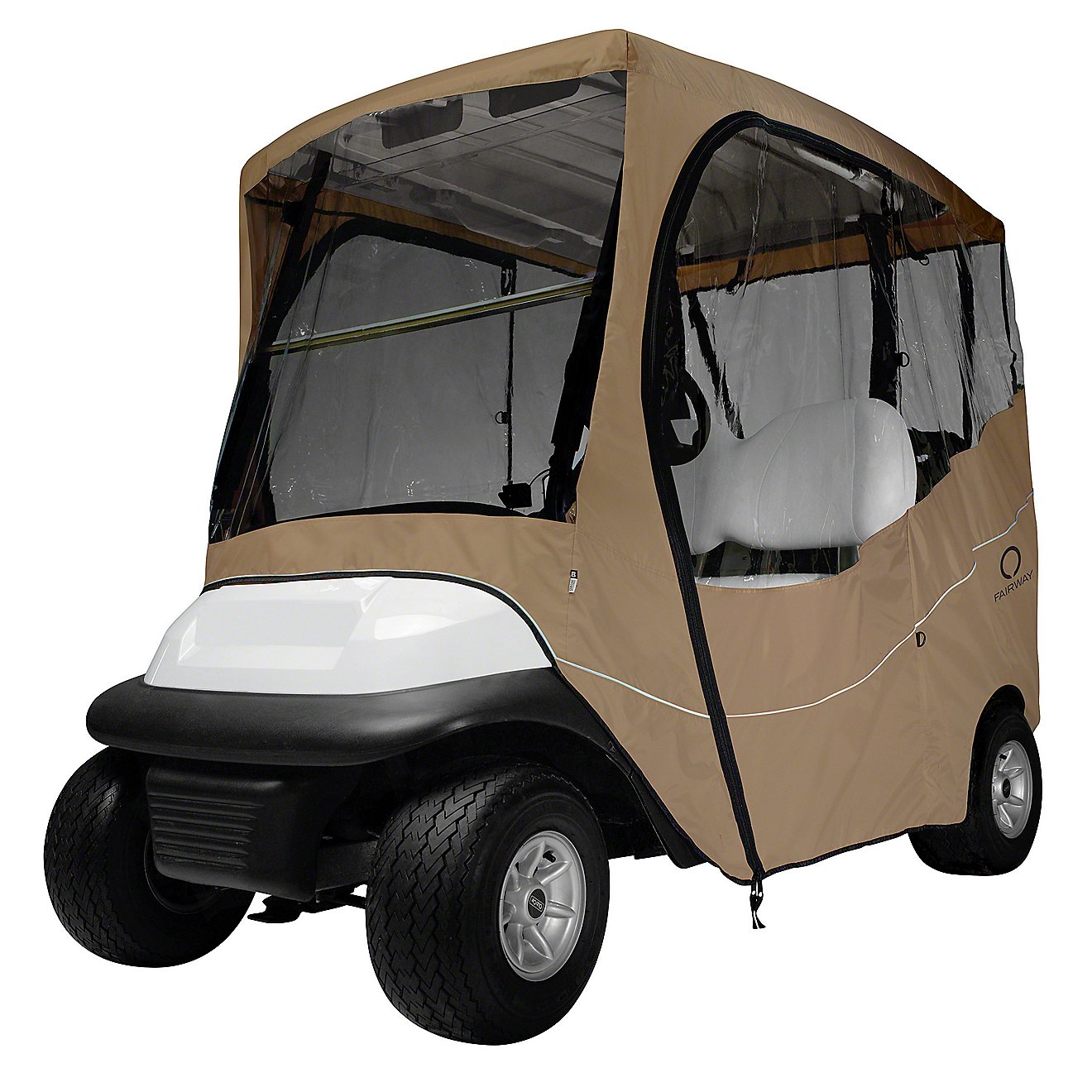 Classic Accessories Short Roof Travel Golf Cart Enclosure                                                                        - view number 1
