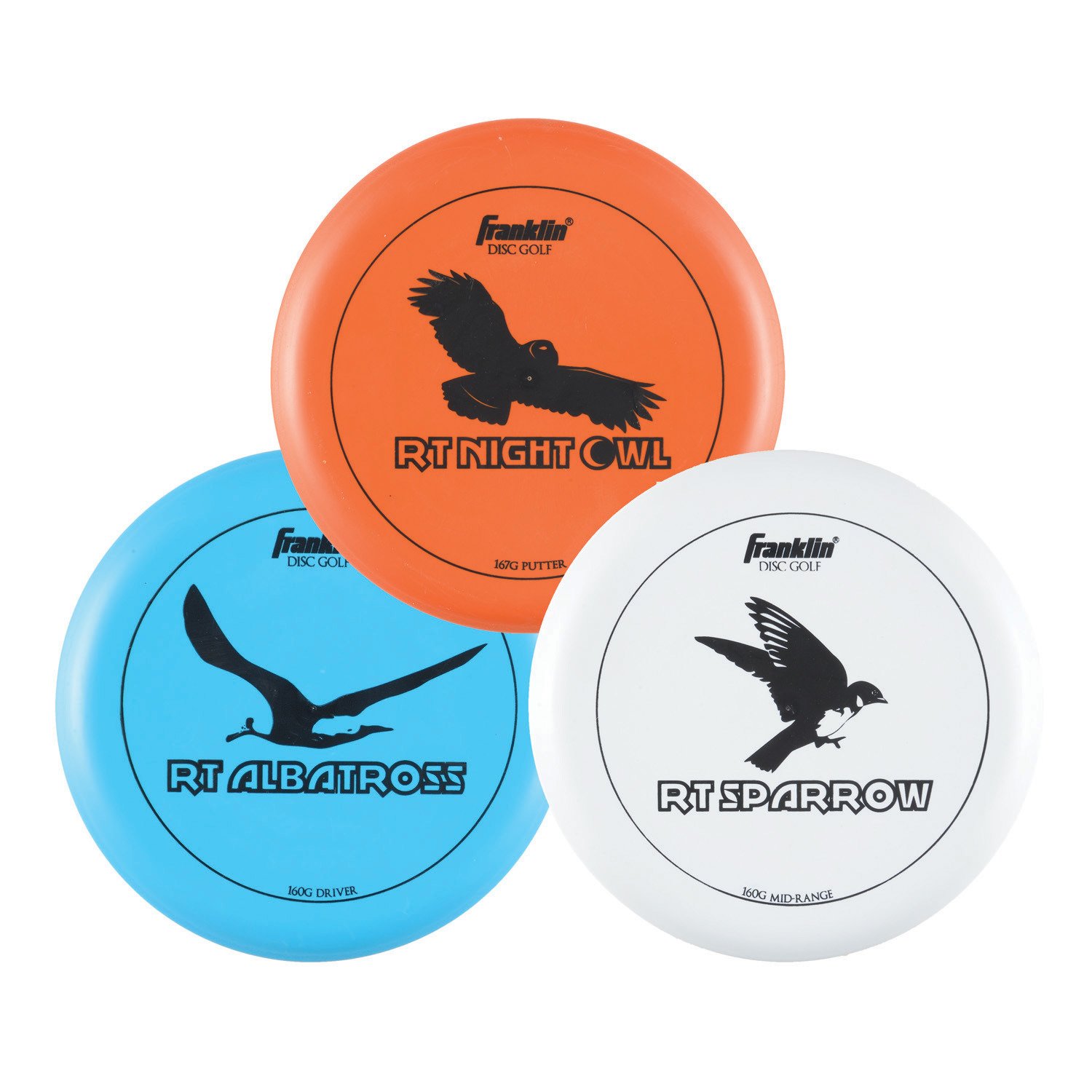 Franklin Disc Golf Discs 3Pack Academy