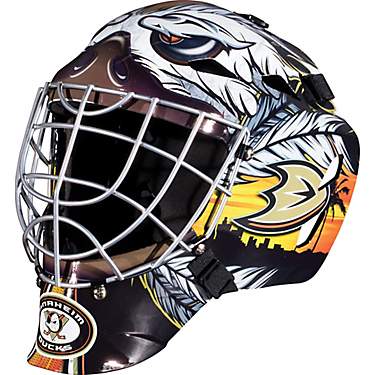 Franklin Boys' Anaheim Ducks GFM 1500 Goalie Face Mask                                                                          