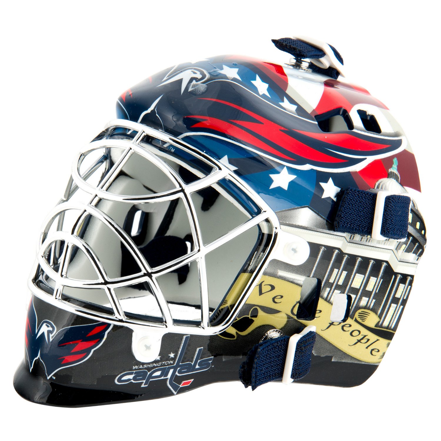 Franklin NHL Team Series Washington Capitals Mini Goalie Mask | Academy