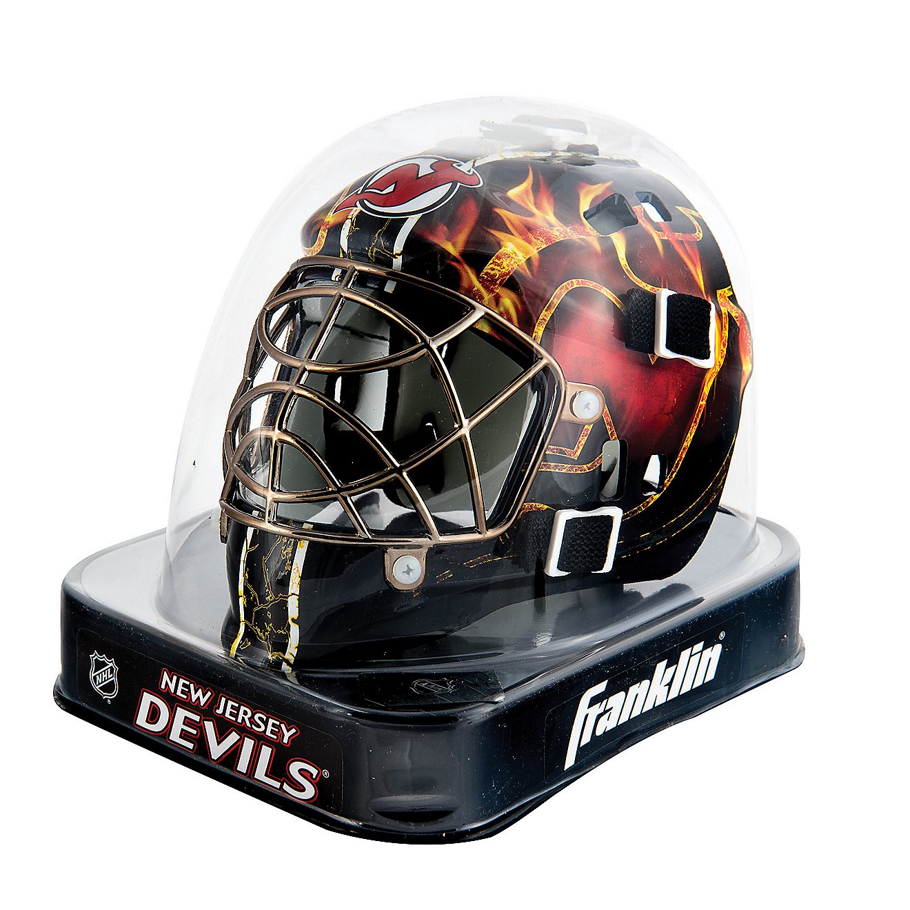 Franklin NHL Team Series New Jersey Devils Mini Goalie Mask                                                                      - view number 2