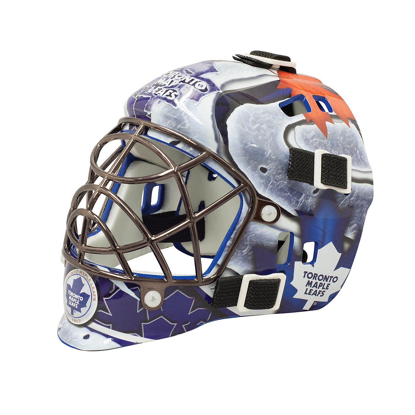 Franklin NHL Team Series Toronto Maple Leafs Mini Goalie Mask                                                                    - view number 1