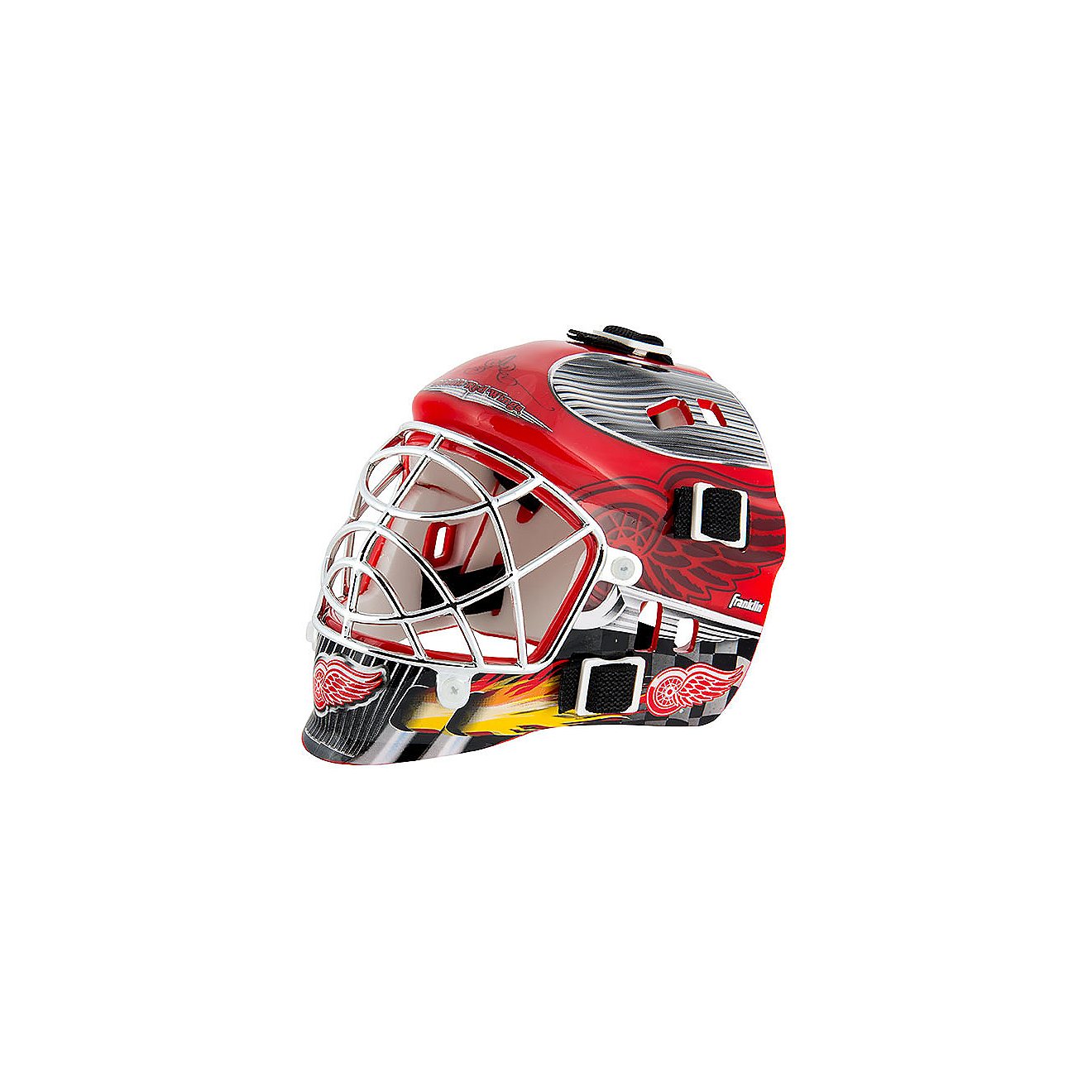 Franklin NHL Team Series Detroit Red Wings Mini Goalie Mask                                                                      - view number 1