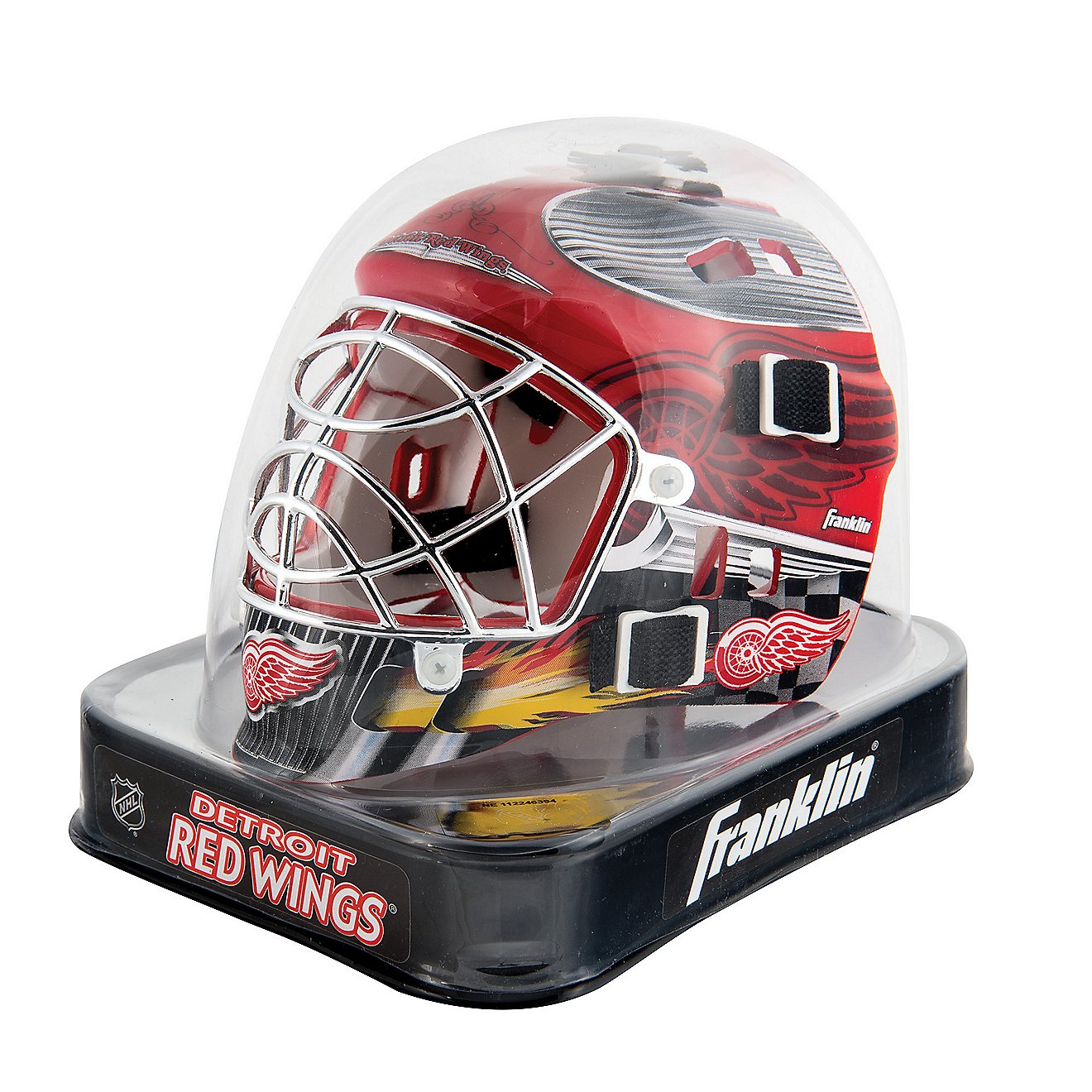 Franklin NHL Team Series Detroit Red Wings Mini Goalie Mask                                                                      - view number 2