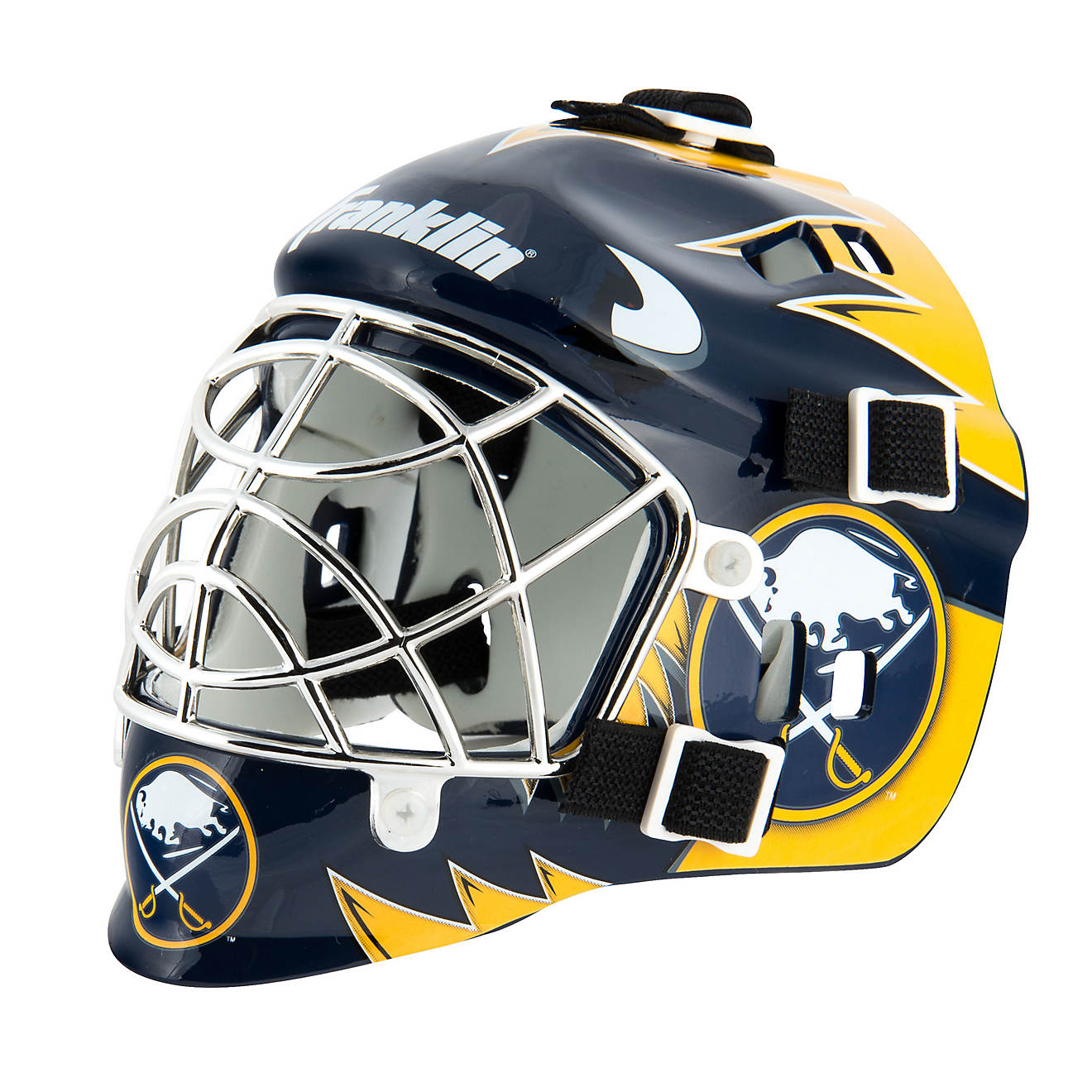 Franklin NHL Team Series Buffalo Sabres Mini Goalie Mask                                                                         - view number 1
