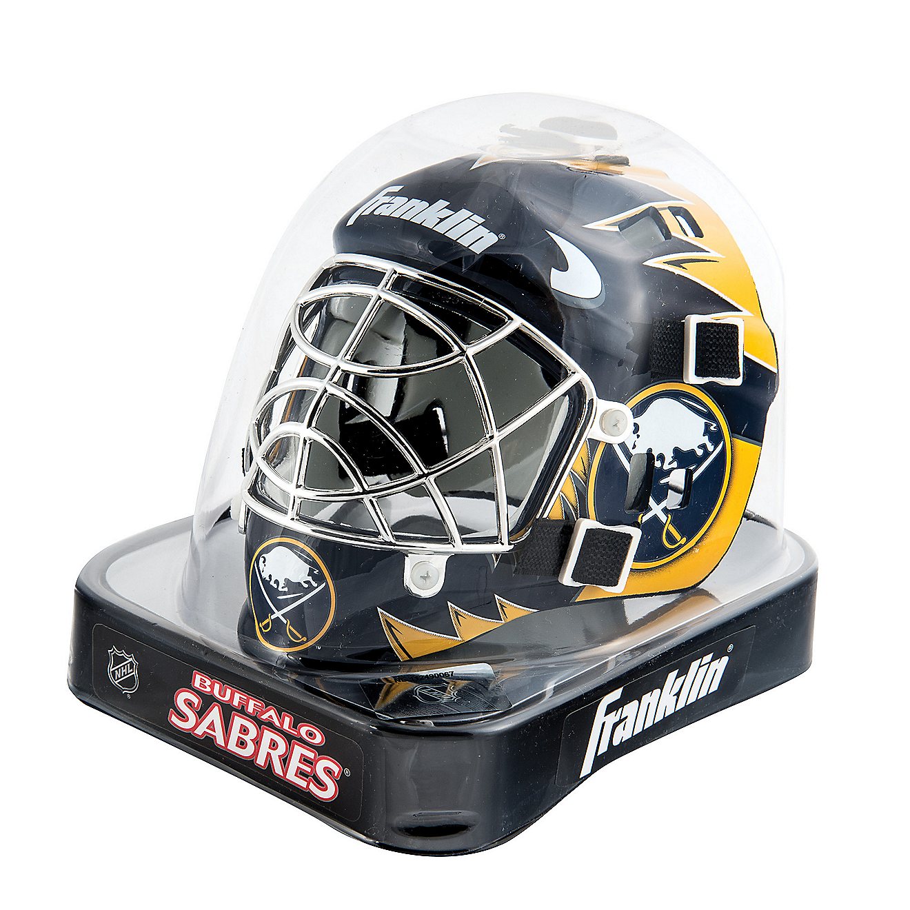 Franklin NHL Team Series Buffalo Sabres Mini Goalie Mask                                                                         - view number 2