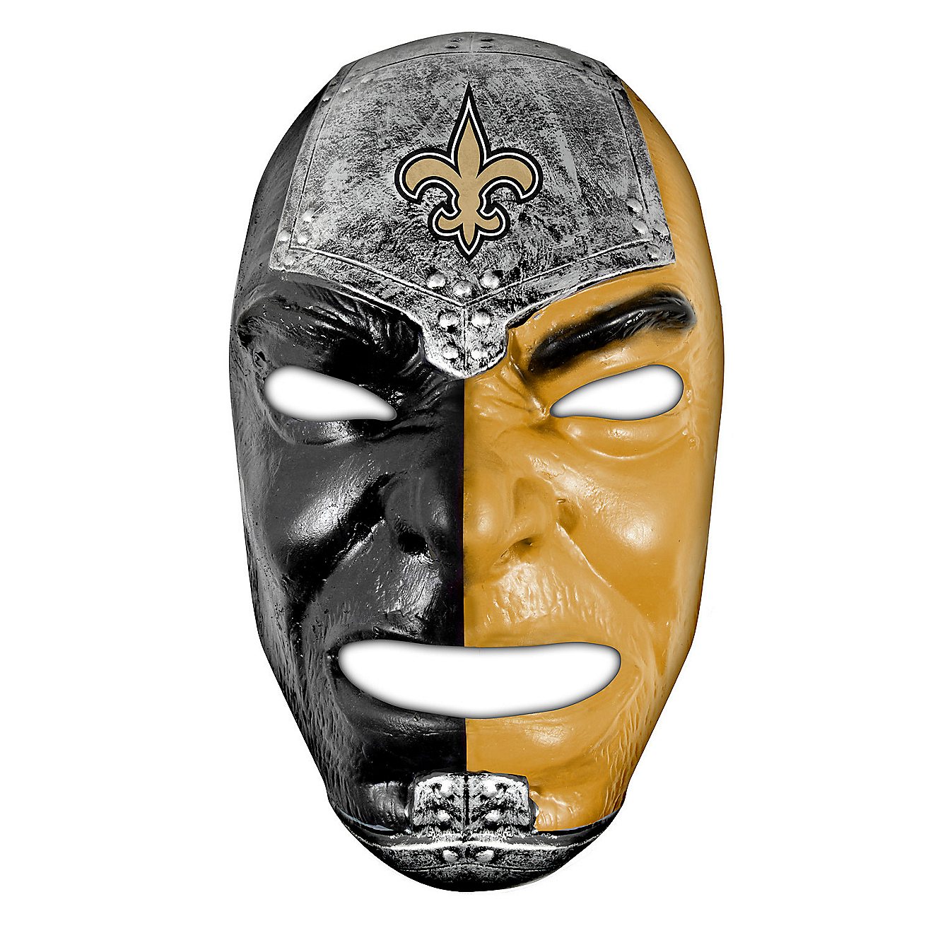Franklin Adults' New Orleans Saints Fan Face Mask                                                                                - view number 1