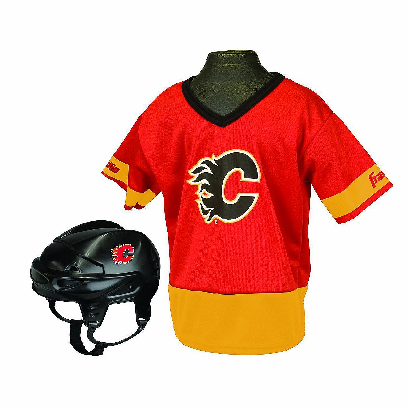 Franklin Kids' Calgary Flames Uniform Set                                                                                        - view number 1