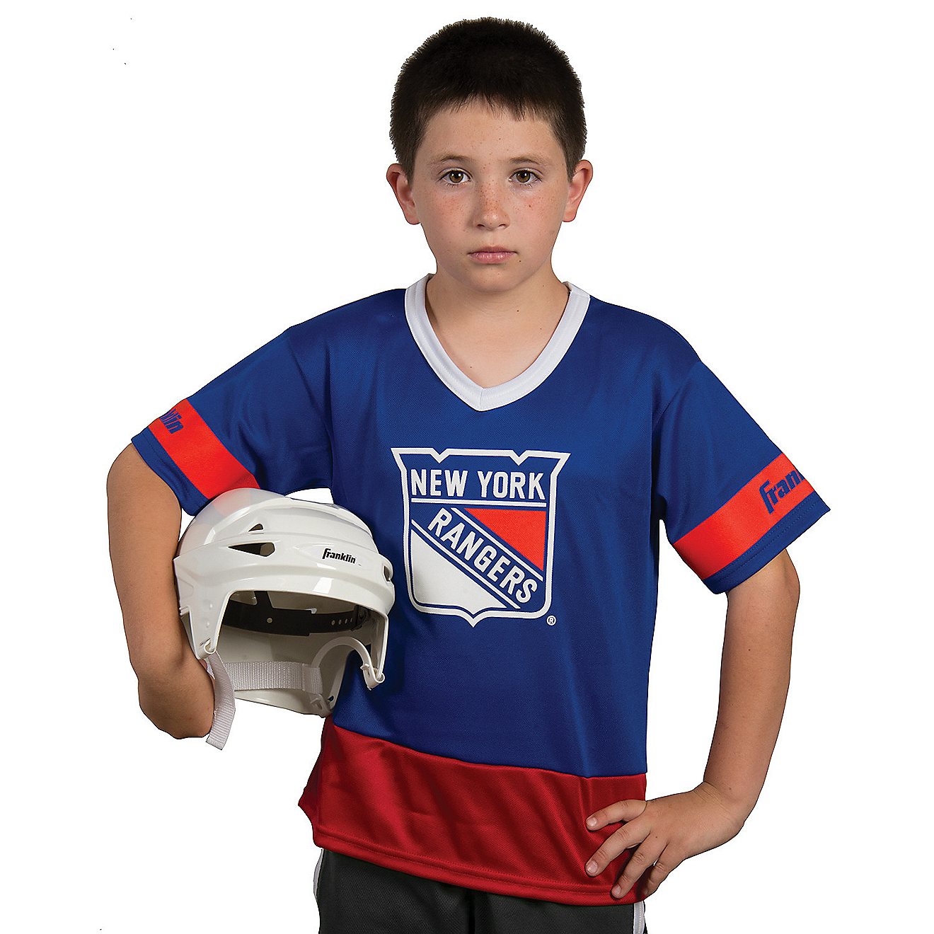 Franklin Kids' New York Rangers Uniform Set                                                                                      - view number 2