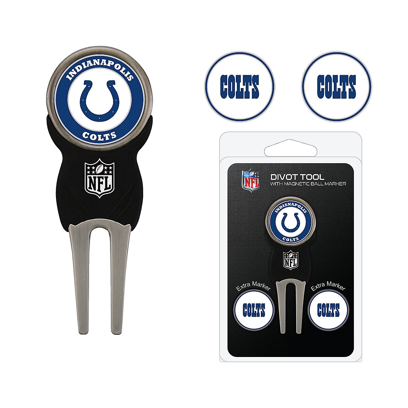 Team Golf Indianapolis Colts Divot Tool Set                                                                                      - view number 1