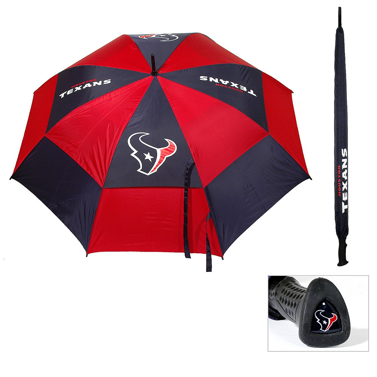 Team Golf Adults' Houston Texans Umbrella                                                                                        - view number 1