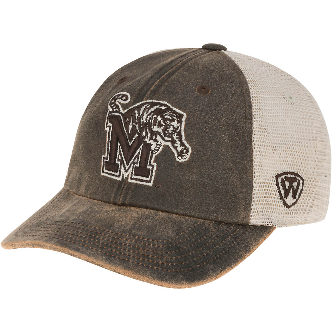 Top of the World Adults' University of Memphis ScatMesh Cap                                                                      - view number 1