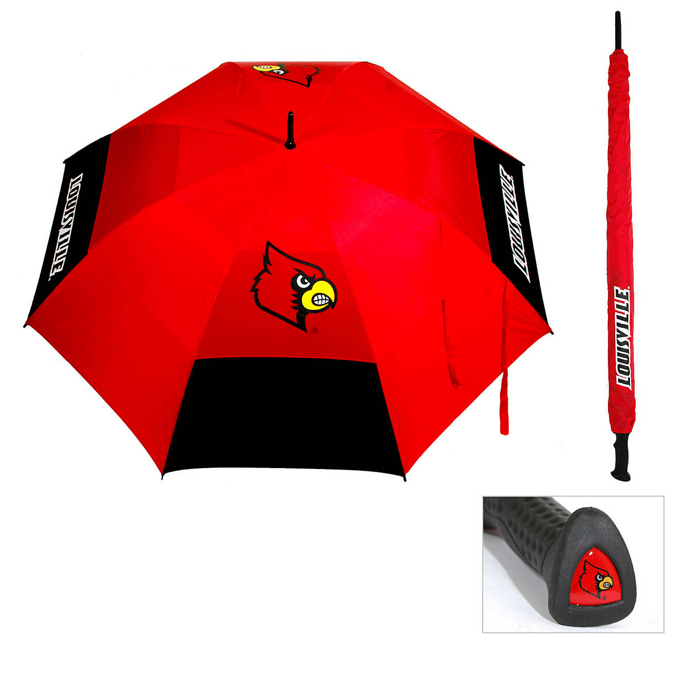 Team Golf Adults' University of Louisville Umbrella                                                                              - view number 1