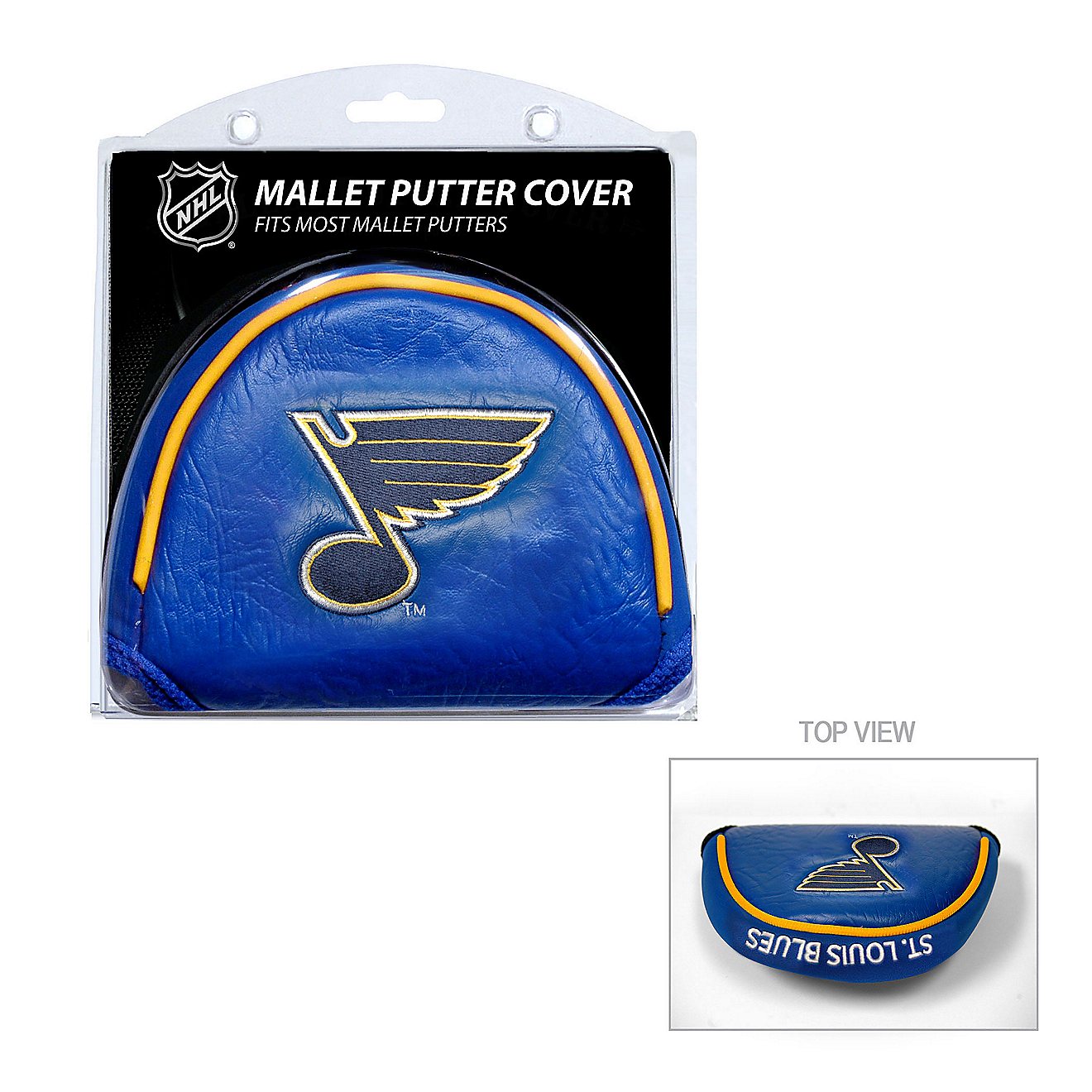 Team Golf St. Louis Blues Mallet Putter Cover                                                                                    - view number 1