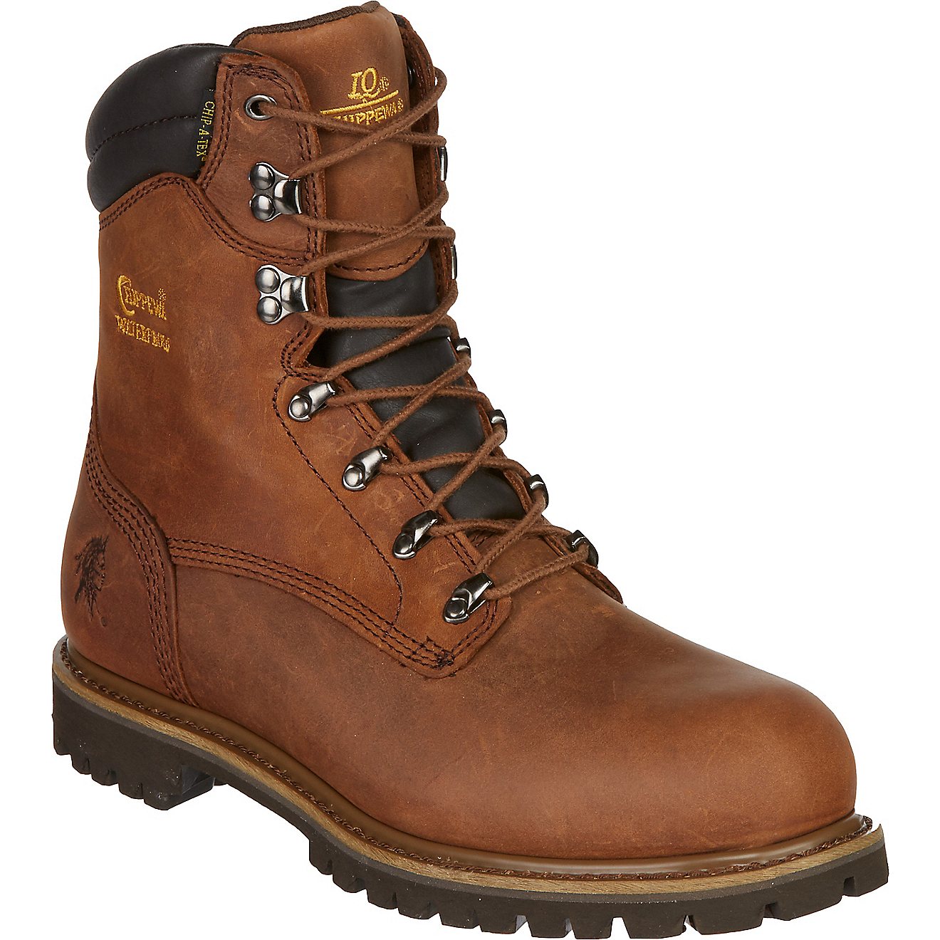 Chippewa Boots Men's Heavy Duty Tough Bark Utility EH Steel Toe Lace Up Work Boots                                               - view number 2