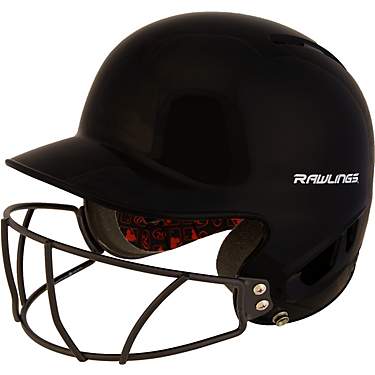 Rawlings Youth MLB Authentic Style T-Ball Batting Helmet with Faceguard                                                         