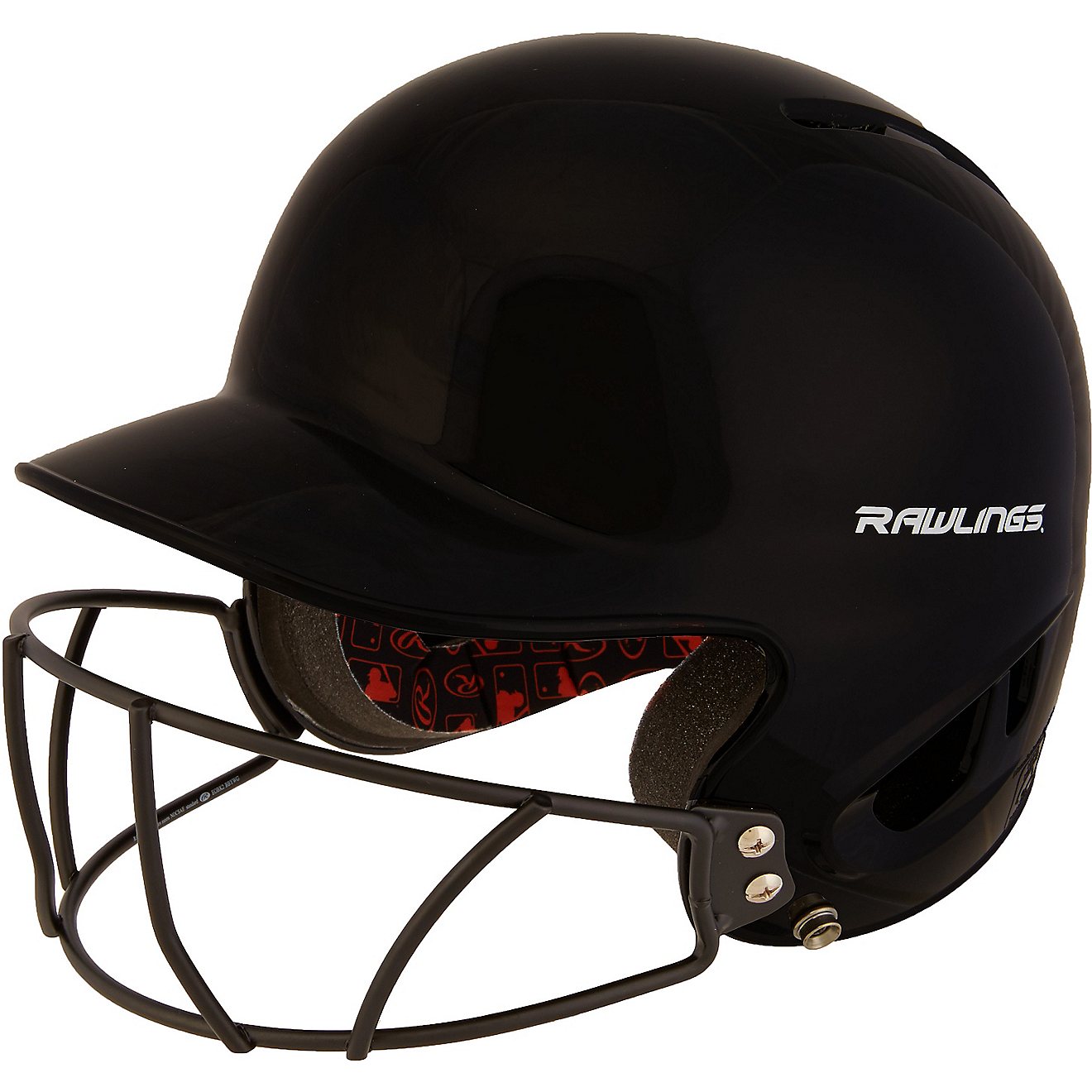 Rawlings Youth MLB Authentic Style T-Ball Batting Helmet with Faceguard                                                          - view number 1