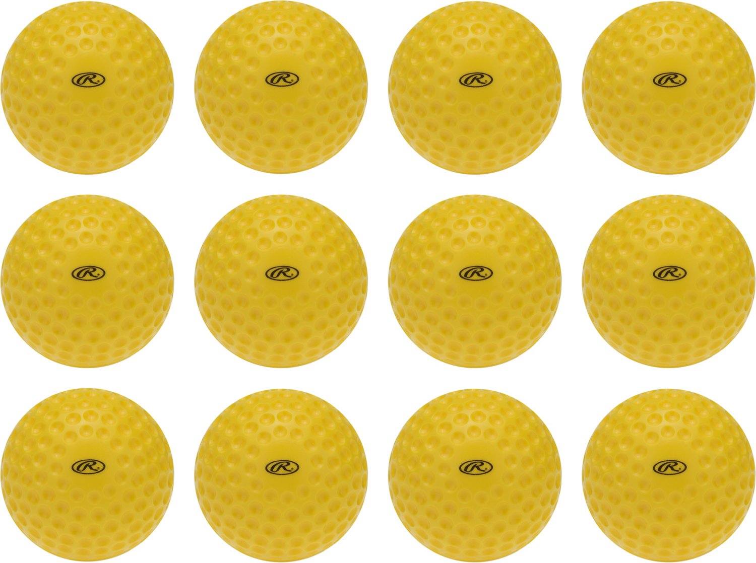 Rawlings 9 in Pitching Machine Baseballs 12-Pack                                                                                