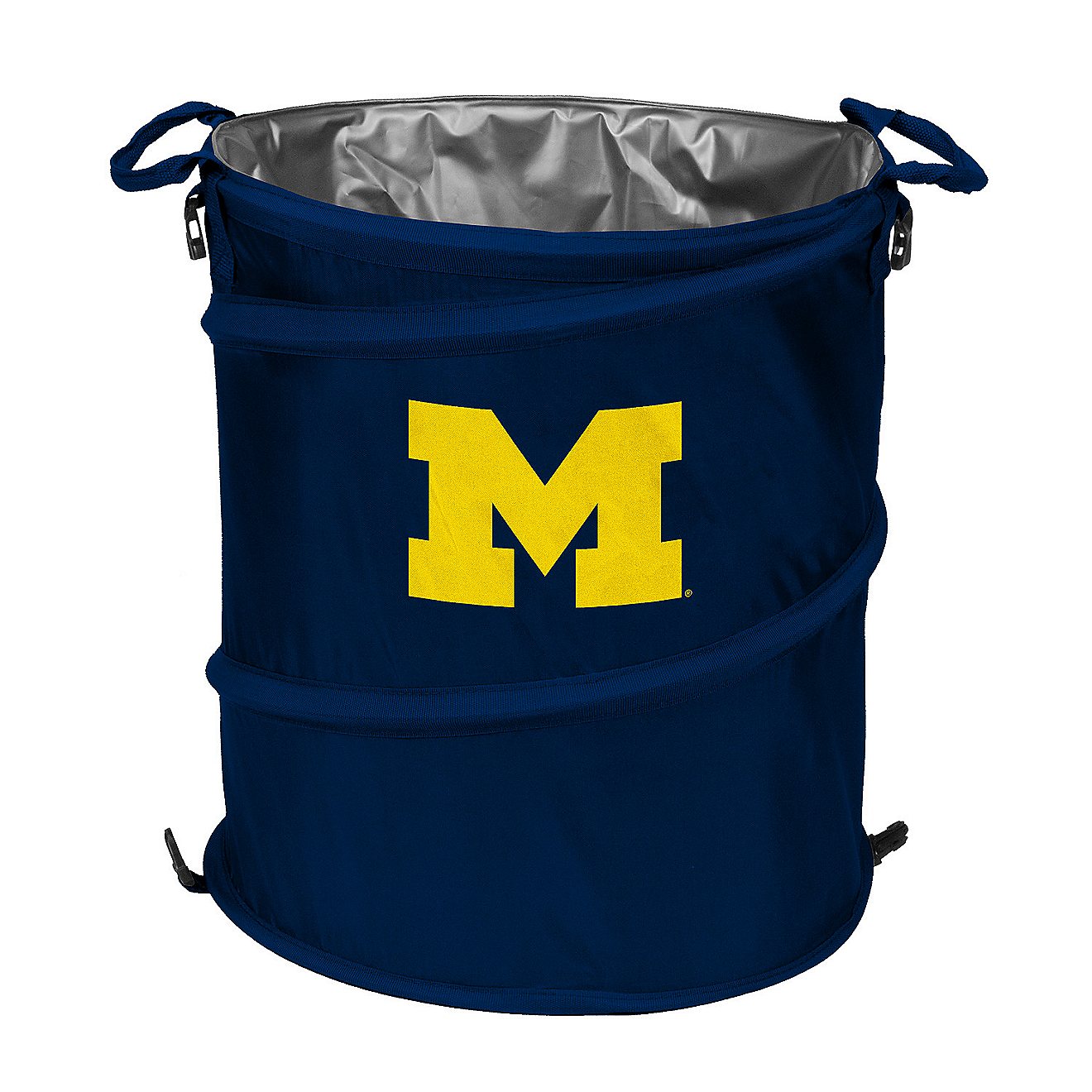 Logo™ University of Michigan Collapsible 3-in-1 Cooler/Hamper/Wastebasket                                                      - view number 1