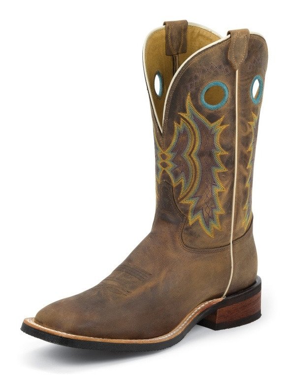 Tony Lama Men's Suntan Century Americana Western Boots Academy