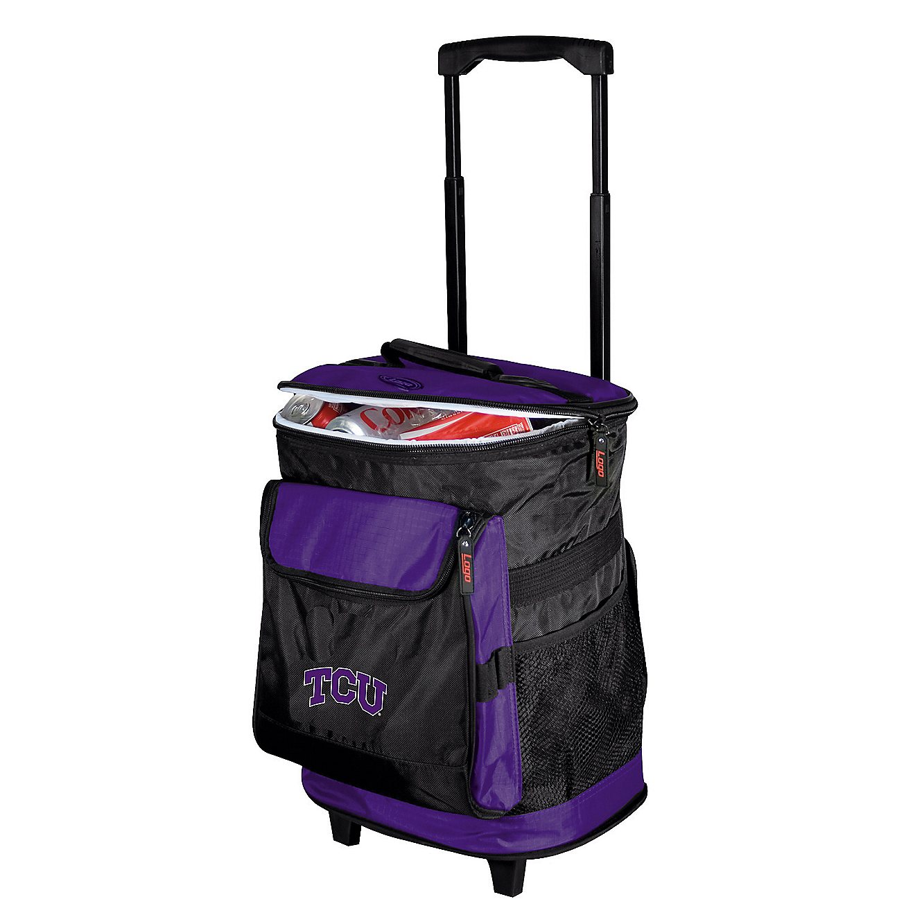 Logo™ Texas Christian University 48-Can Rolling Cooler                                                                         - view number 1