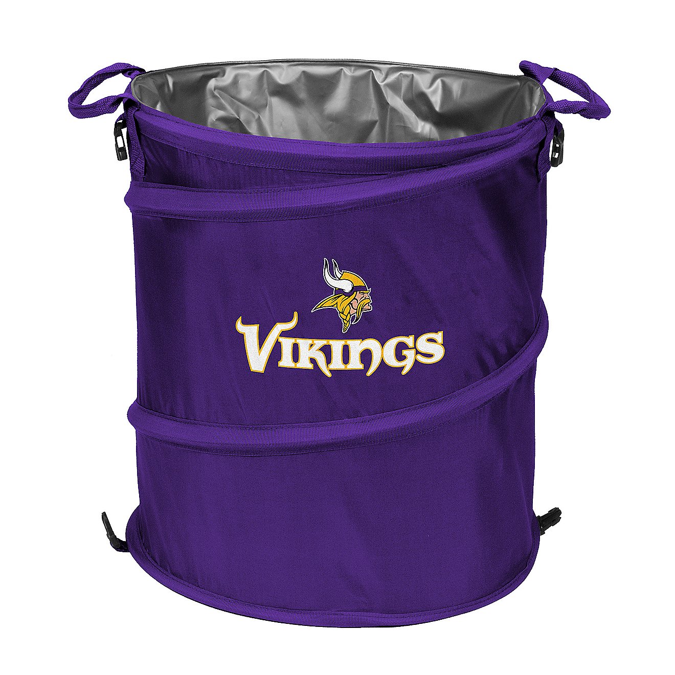 Logo™ Minnesota Vikings Collapsible 3-in-1 Cooler/Hamper/Wastebasket                                                           - view number 1