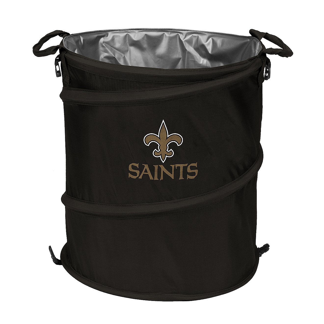 Logo™ New Orleans Saints Collapsible 3-in-1 Cooler/Hamper/Wastebasket                                                          - view number 1