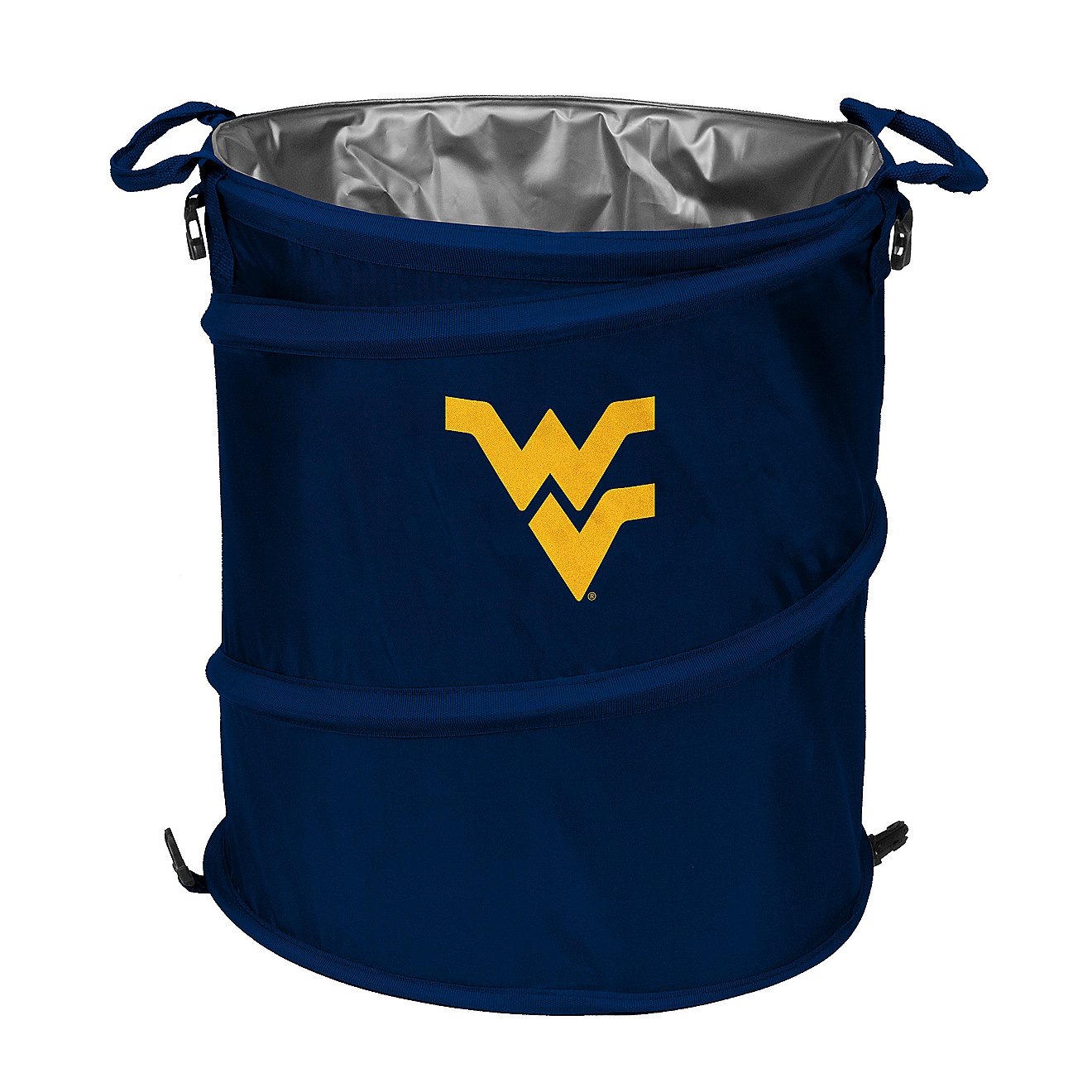 Logo™ West Virginia University Collapsible 3-in-1 Cooler/Hamper/Wastebasket                                                    - view number 1
