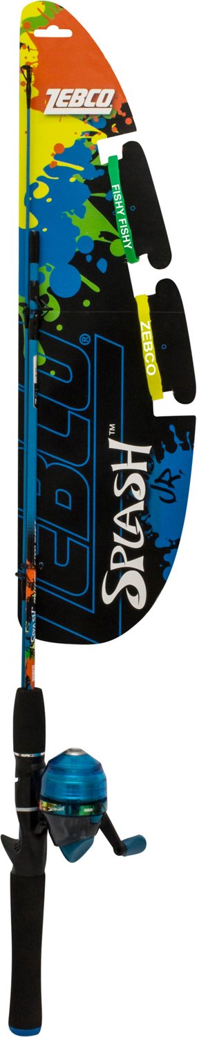 Zebco Splash Jr. L Freshwater Spincast Rod and Reel Combo Academy