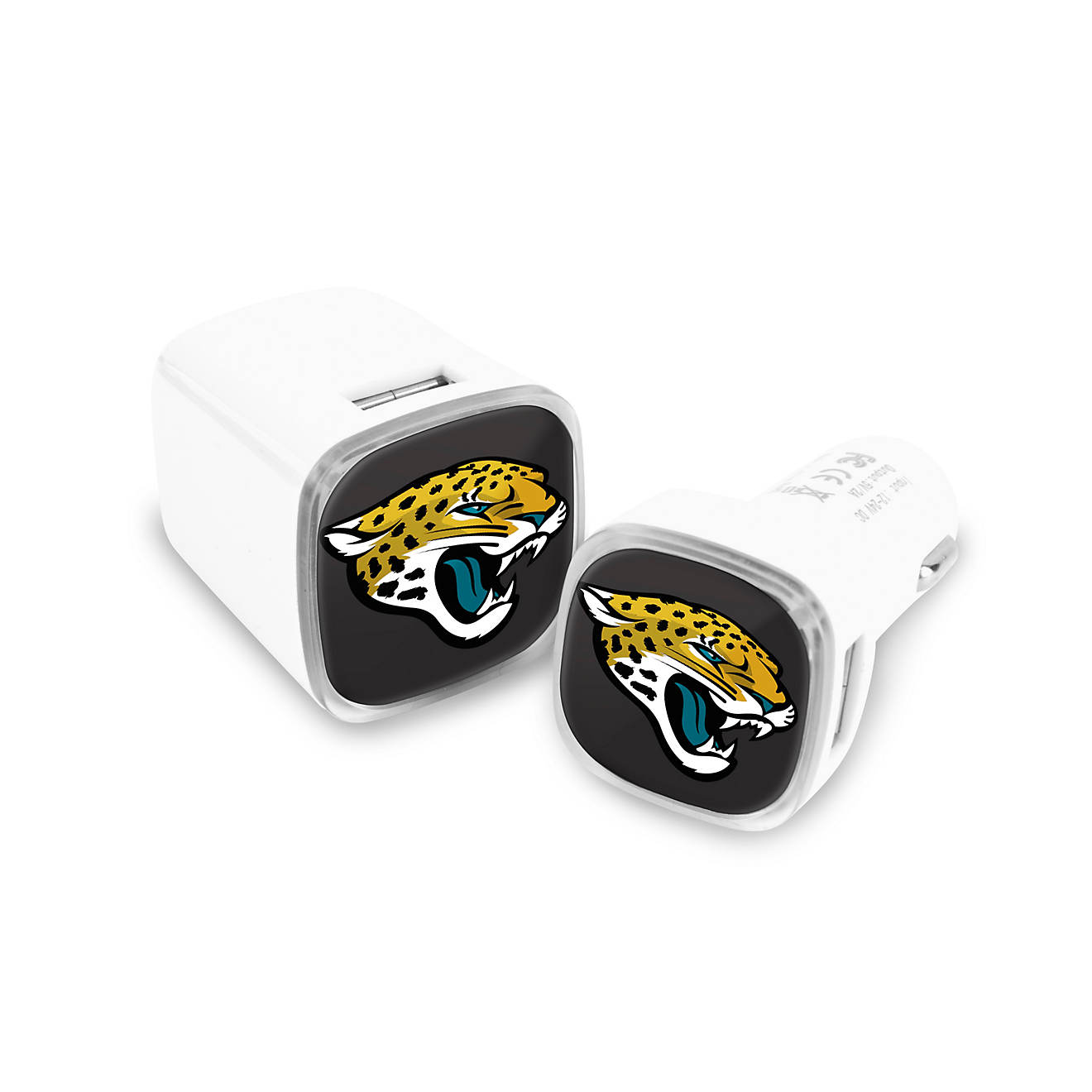 Prime Brands Group Jacksonville Jaguars USB Chargers 2-Pack                                                                      - view number 1