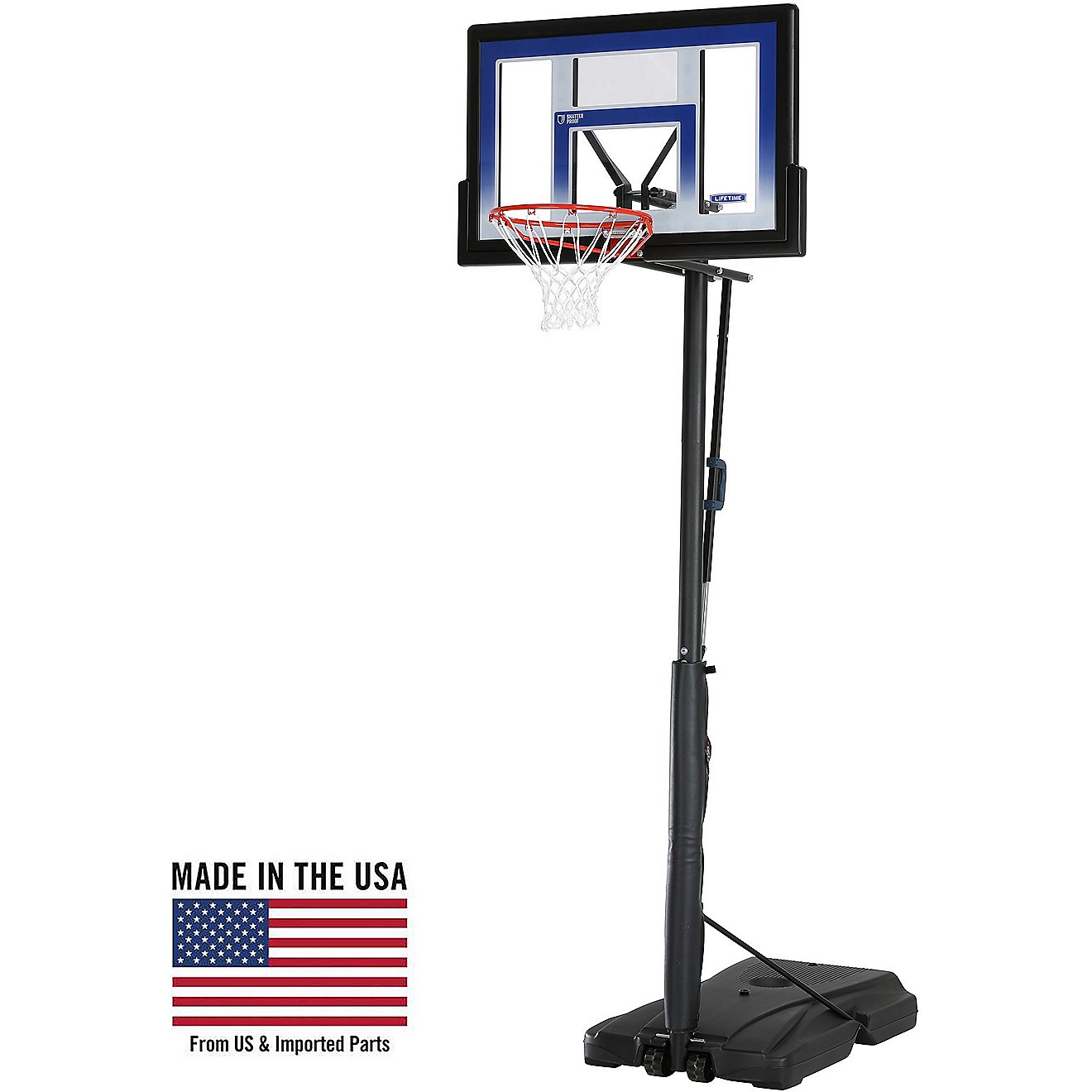 Lifetime Courtside 48" Polycarbonate Portable Basketball Hoop                                                                    - view number 1